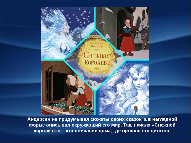 Ганс христиан андерсен биография презентация 5 класс