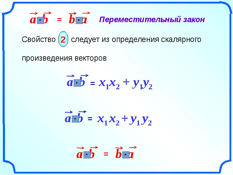 Скалярное произведение векторов 9 класс презентация атанасян