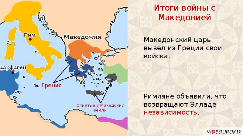 Пересказ установление господства рима во всем средиземноморье
