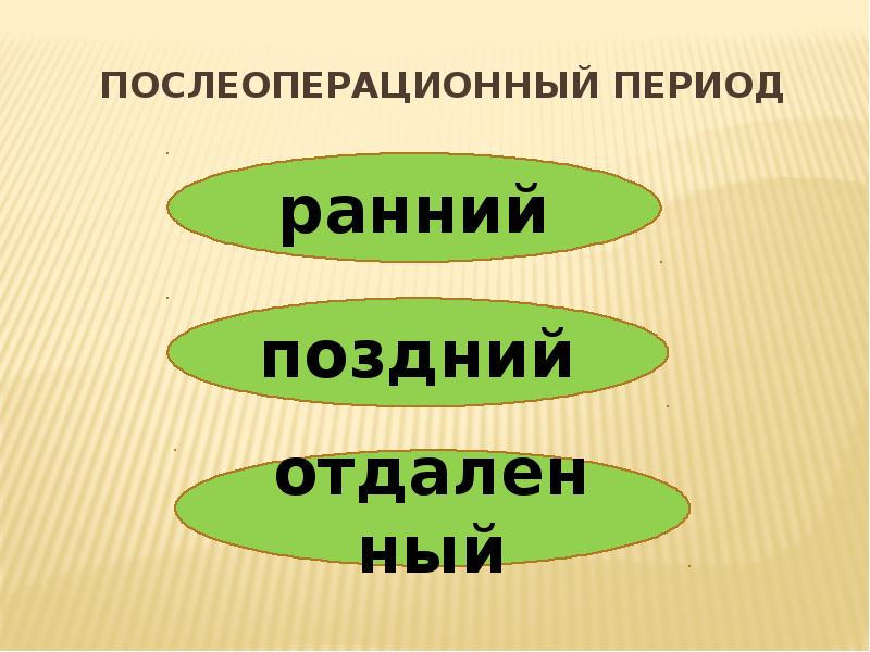 Периоперационный период презентация