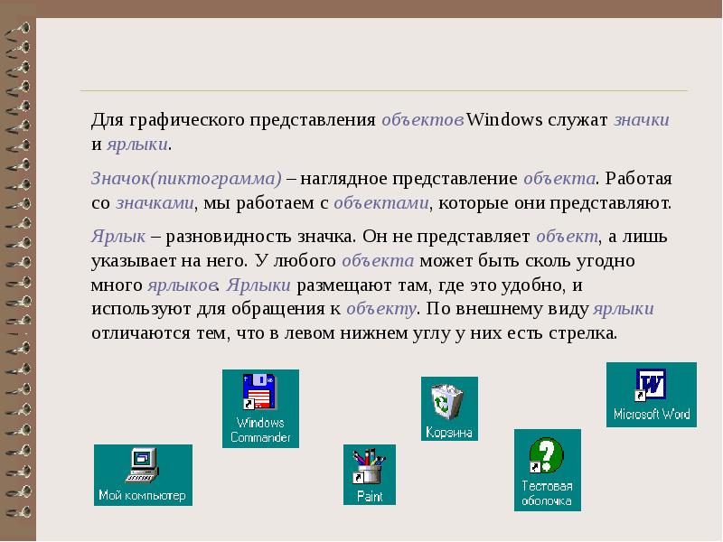 Сколько ярлыков изображено на картинке введите правильный вариант ответа