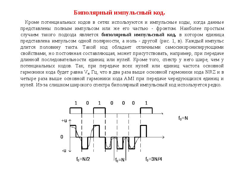 Потенциальный код. Кодирование цифрового сигнала NRZ, Ami, биполярный импульсный код. Потенциальные и импульсные коды. Биполярный сигнал. Биполярное импульсное кодирование.