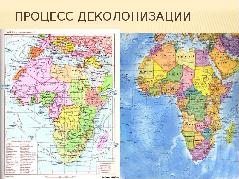 Проект так формировалась политическая карта африки 9 класс