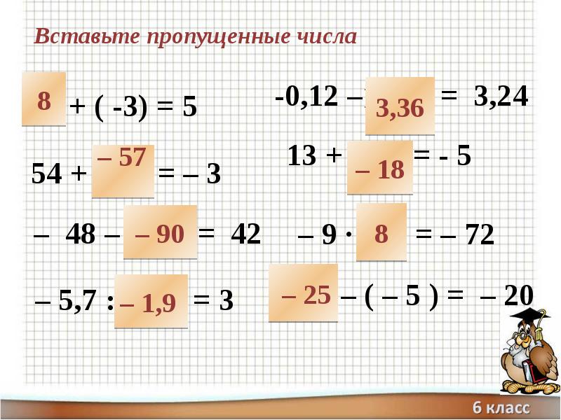 Раскрытие скобок 6 класс презентация