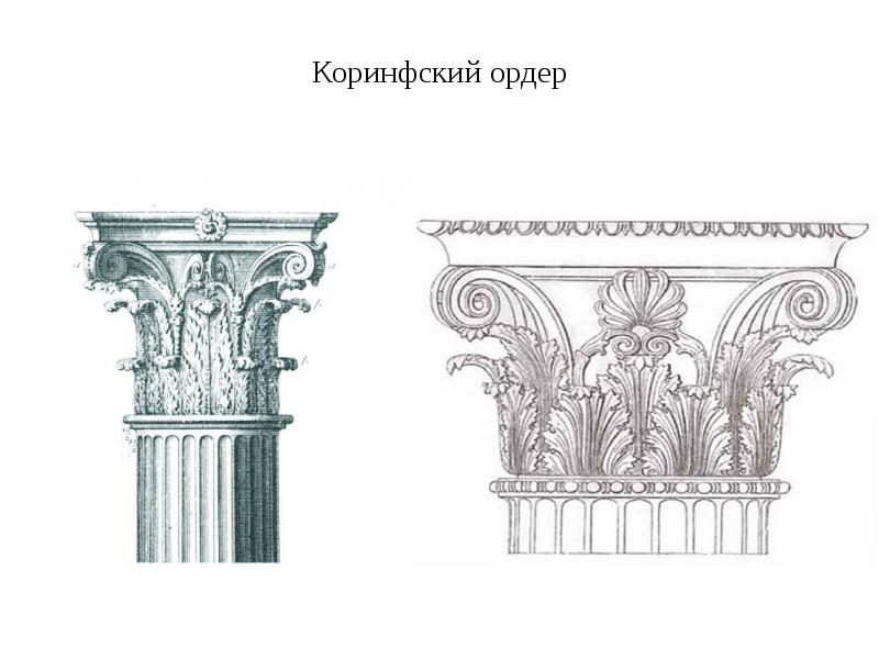 Коринфский ордер схема