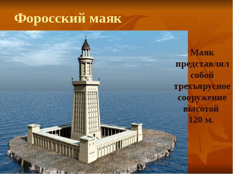 Картинка форосский маяк