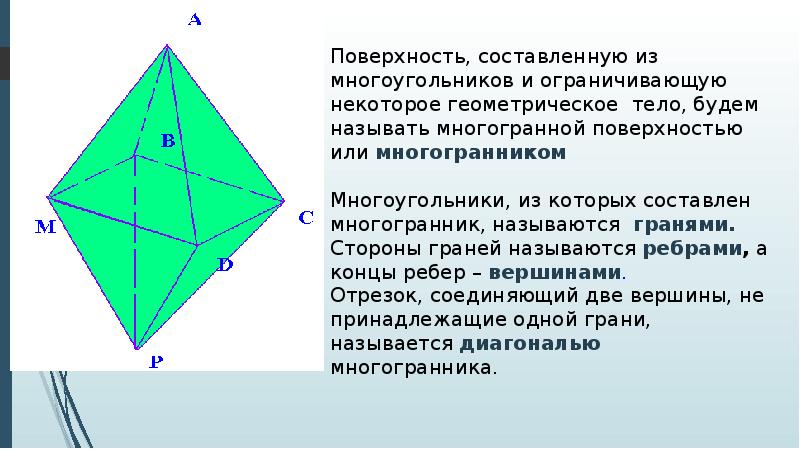 Симметрия в многогранниках презентация