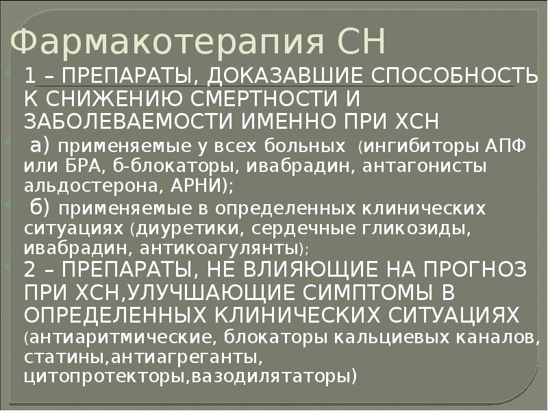 Доказанные лекарства