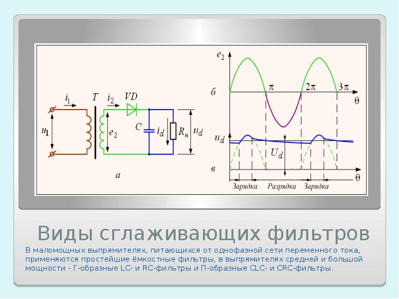 Выпрямители переменного тока и напряжения - stoom