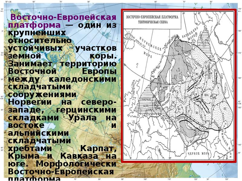 Возраст восточно европейской платформы