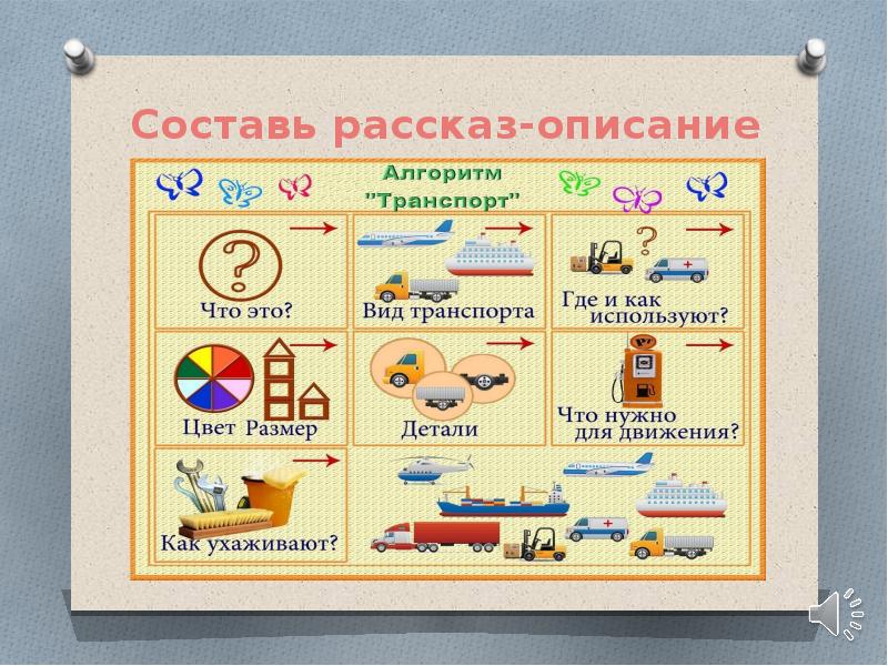 Составь рассказ-описание