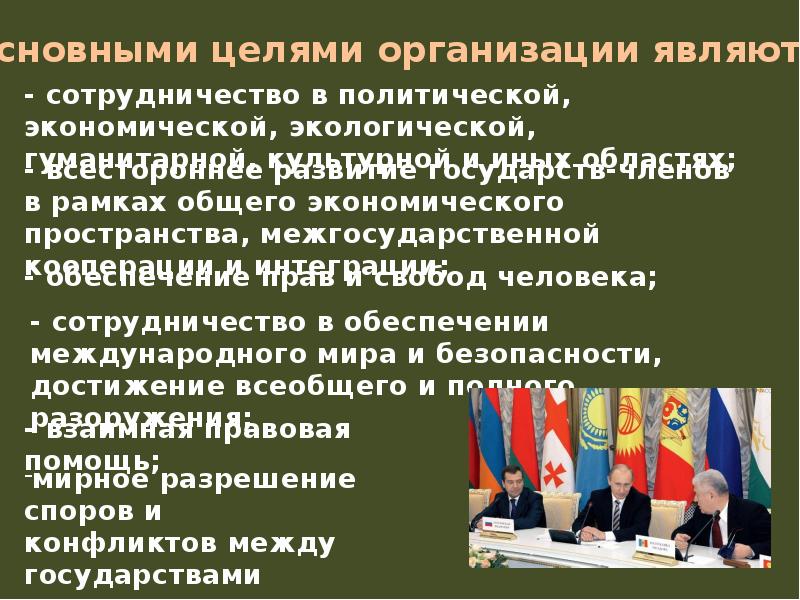 Участие россии в международных организациях россия и снг презентация 11 класс