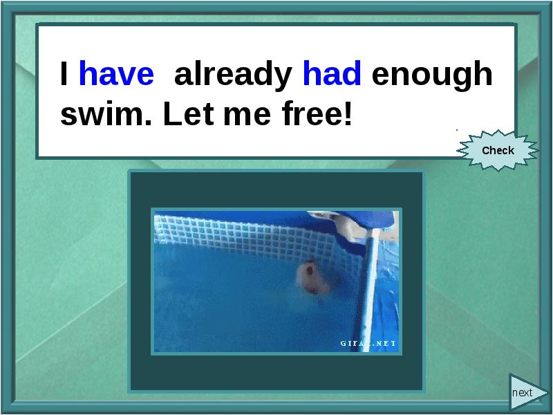 I can swim when i was five