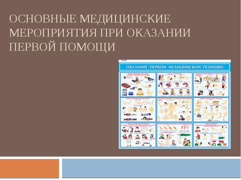 Основные медицинские. Основные медицинские мероприятия. Основные медицинские мероприятия по оказанию медицинской помощи. Основные мед мероприятия по оказанию первой. Основные медицинские мероприятия при оказании первой помощи.