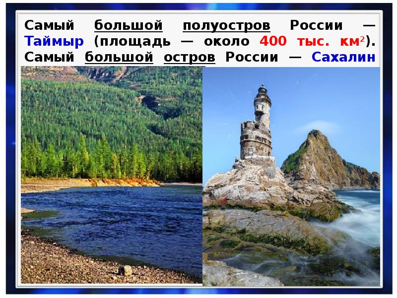 Самый большой полуостров самое большое море