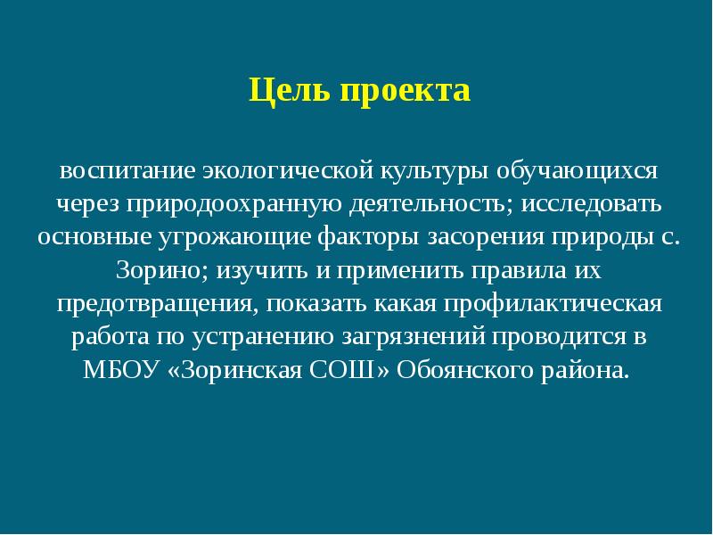 Экологическое волонтерство презентация