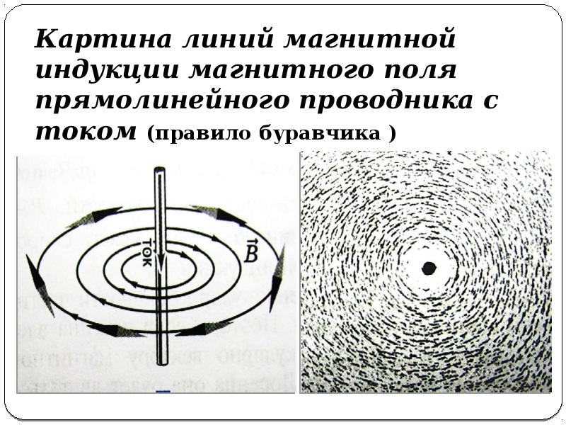 Магнитное поле прямого проводника рисунок. Магнитные линии магнитного поля проводника с током.. Картина линий индукции магнитного поля. Линии индукции магнитного поля проводника с током. Магнитные линии проводника с током.