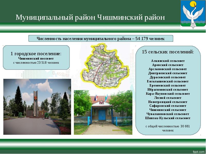 Муниципальный район презентация