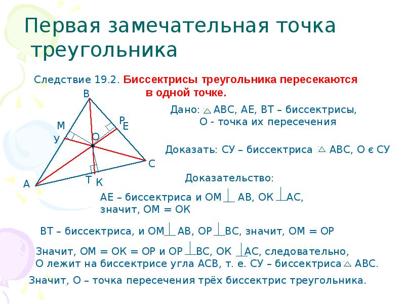 Замечательные точки треугольника 8 класс задачи. Замечательные точки треугольника. 4 Замечательные точки треугольника. 4 Замечательные точки треугольника теоремы. Замечательные точки трапеции.