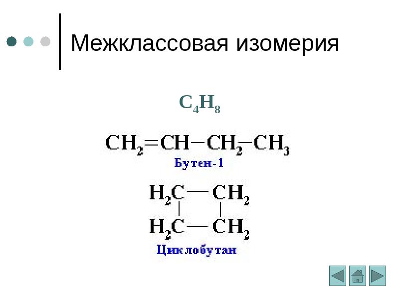 Межклассовая изомерия примеры. Межклассовая изомерия бутена 2. Межклассовый изомер циклобутана. Бутан Межклассовый изомер. Изомеры бутана.