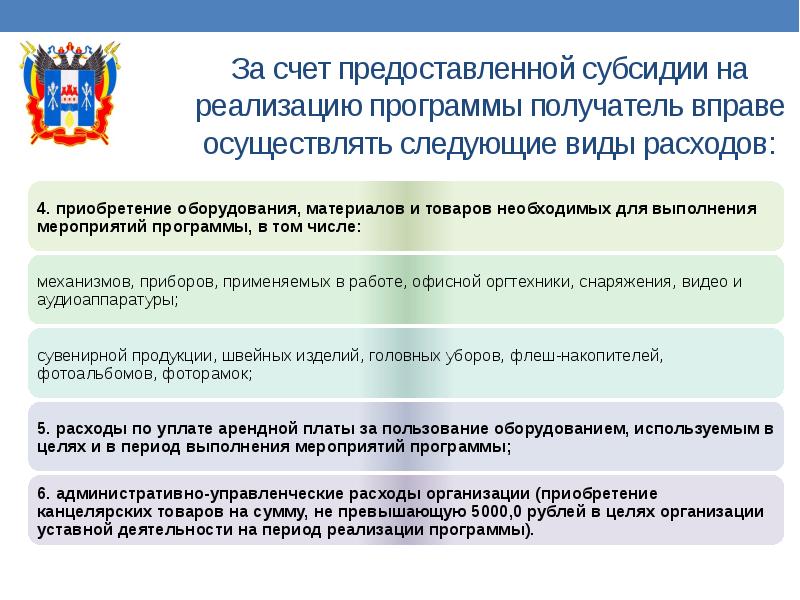 Субсидия на реализацию образовательных программ