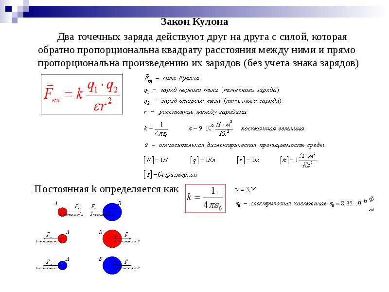 Заряд несколько. Сила кулона действующая на точечный заряд. Два точечных заряда действуют друг на друга с силой. Сила действующая на заряд между двумя зарядами. Сила с которой заряды действуют друг на друга.