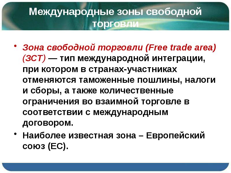 International trade organizations презентация