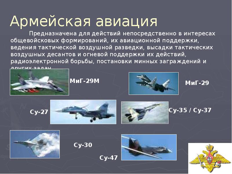 Основные виды вооружения и военной техники в российской федерации презентация