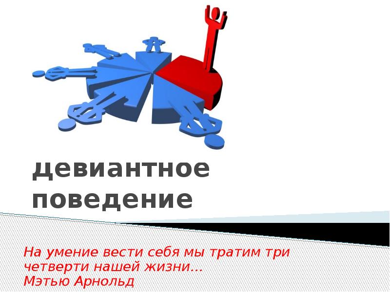 Девиантное поведение презентация