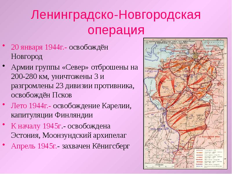 Операция январский гром карта