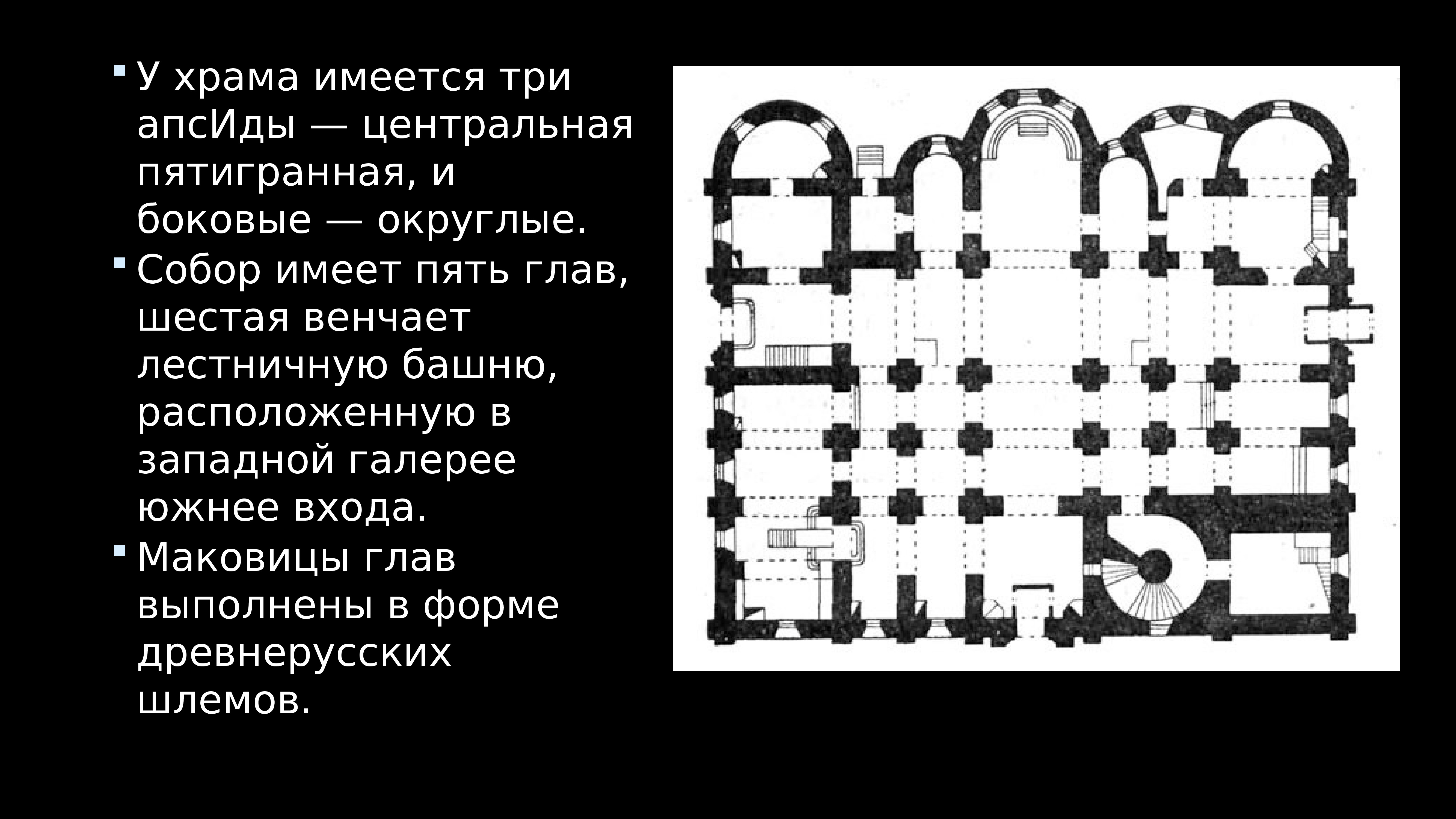 Софийский собор в новгороде план