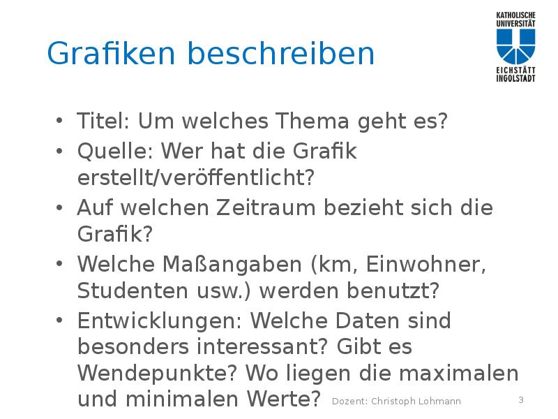 TestDaF : Schriftlicher Ausdruck