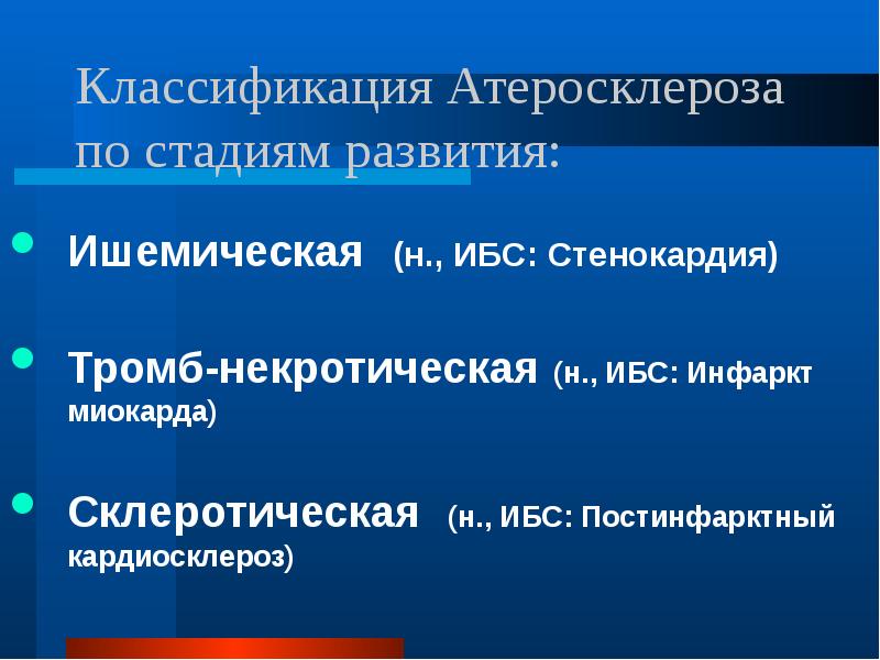 Презентация на тему атеросклероз сосудов