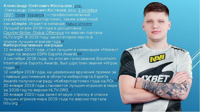 Презентация про cs go