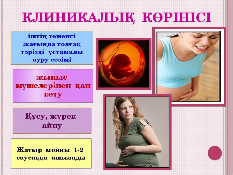 Клиникалық көрінісі Клиникалық көрінісі