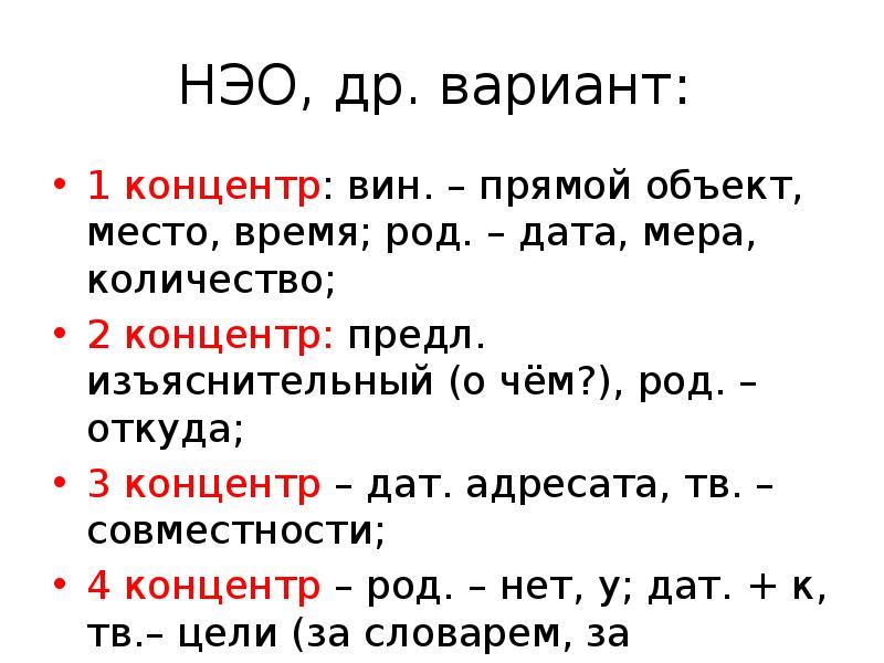 Время род. Язык НЭО доклад. Концентр. Концентр. 1:1.