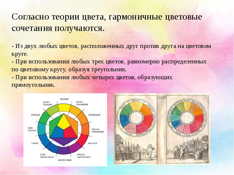 Теория цвета презентация