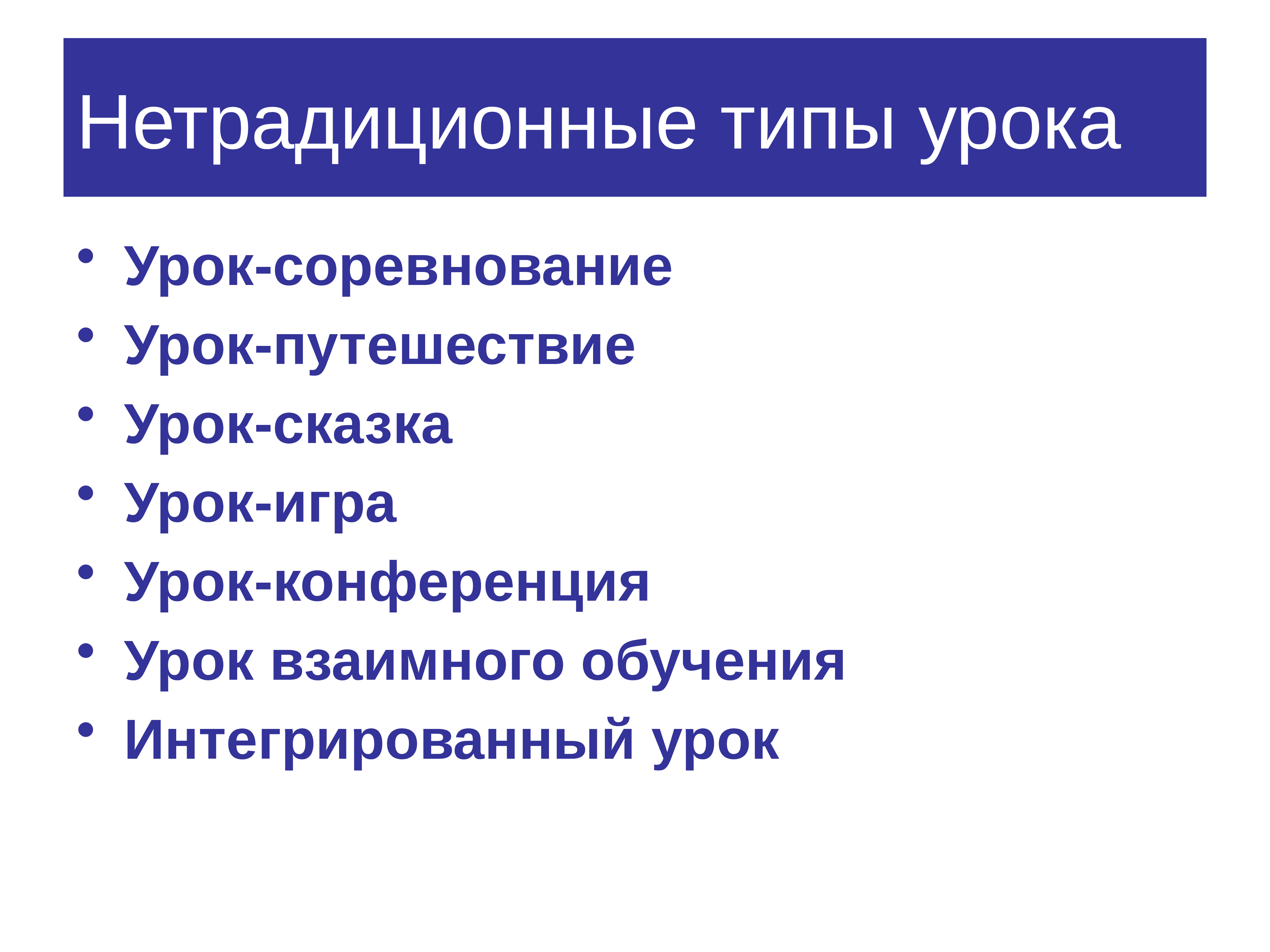 Тип урока в соответствии с фгос