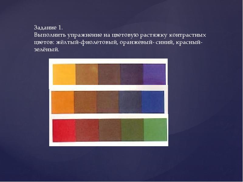 Колорит сочетание цветов гармонизирующих между собой и обладающих цветовым единством в картине