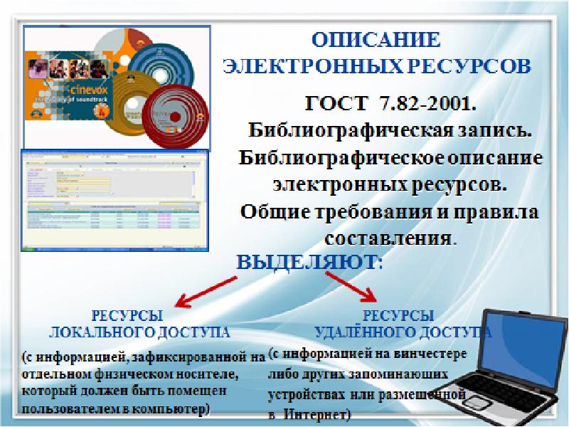 Электронные ресурсы для рабочей программы