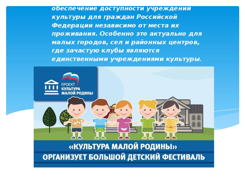 Логотип проекта культура малой родины