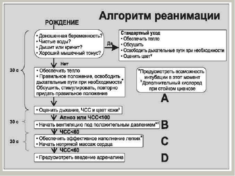 Вкладыш карта реанимации и стабилизации состояния новорожденных детей в родильном зале