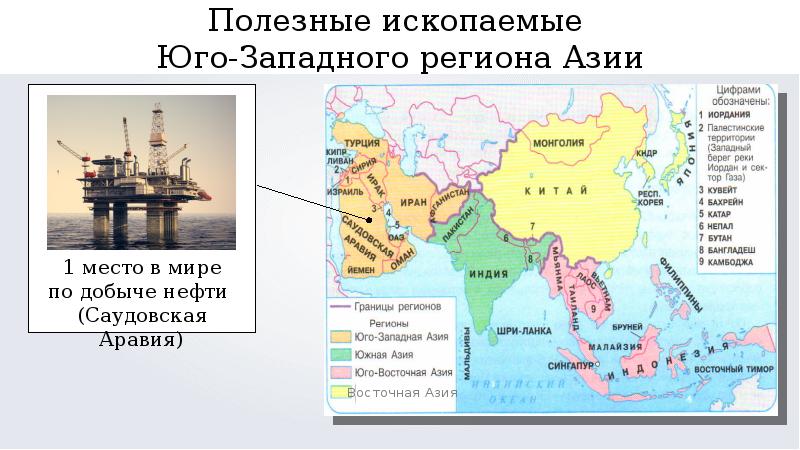 Страны южной и восточной азии презентация