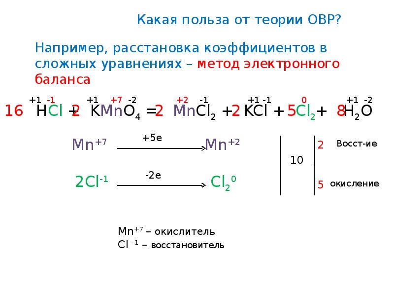 Восстановитель требуется для превращения схема которого