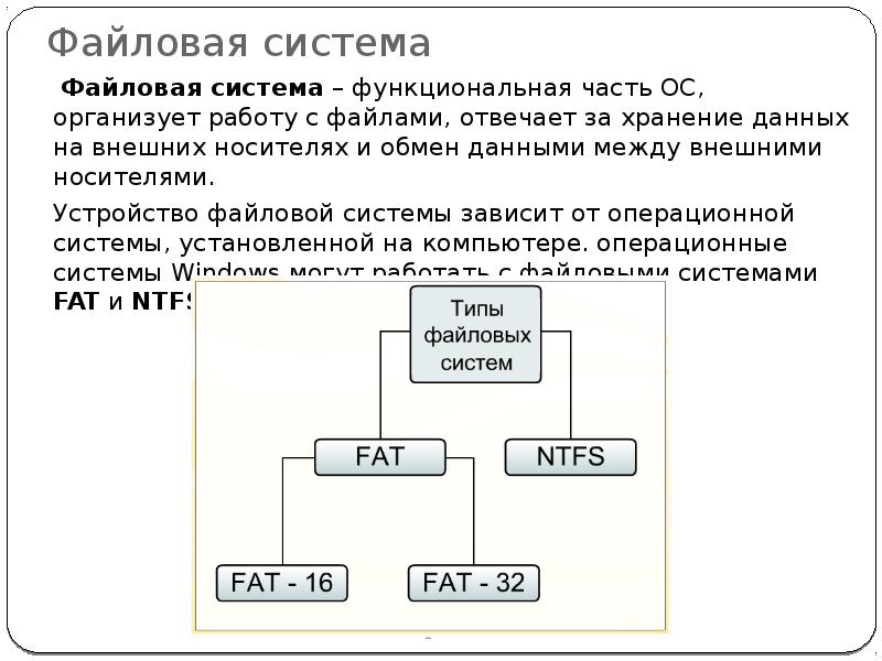 Файловая организация. Файловая система организации данных мой компьютер буфер обмена. Типы файловых систем таблица. Файловая структура хранения данных. Типы файловых структур.