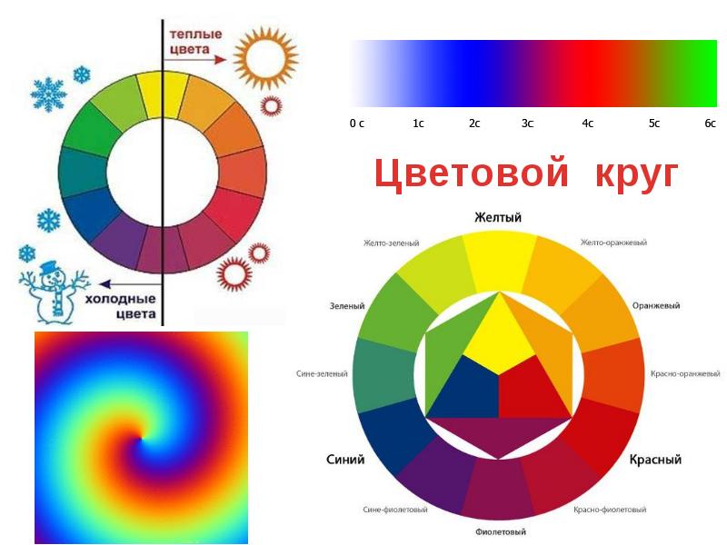 Звезда цветовая схема