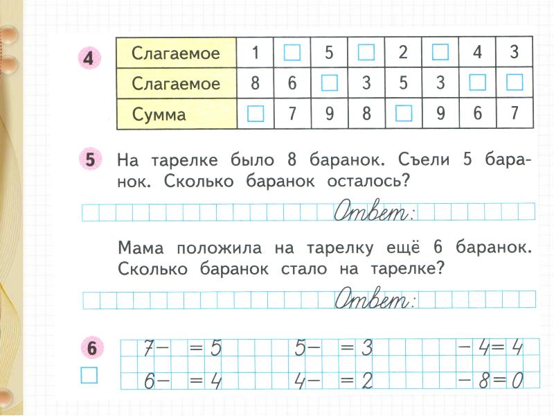 Вычитание из чисел 6 7 1 класс. Вычитание из чисел 6 и 7. вычитание из чисел 6, 7. состав чисел 6, 7.. состав чисел 6 и7 презентация. вычитание из чисел 8,9 рабочие листы.