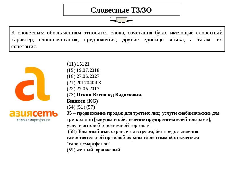 Товарные знаки и знаки обслуживания презентация