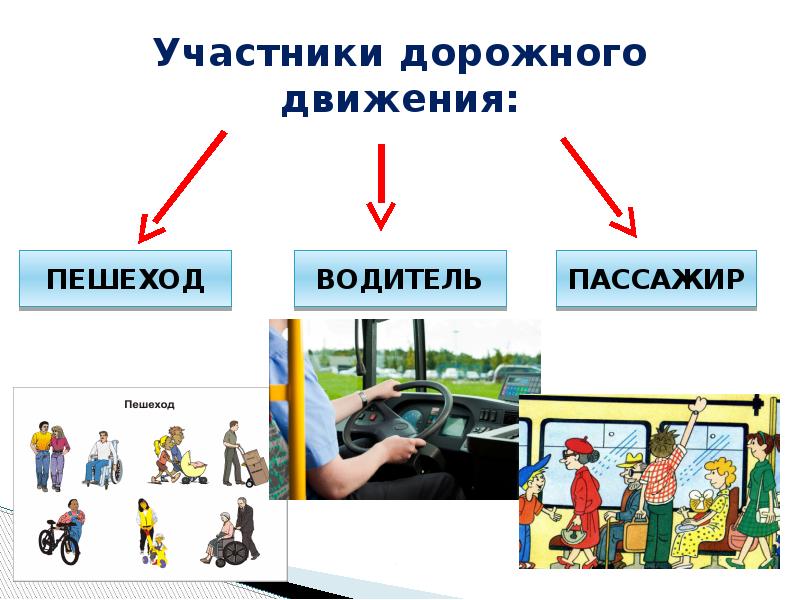 Участники дорожного движения презентация