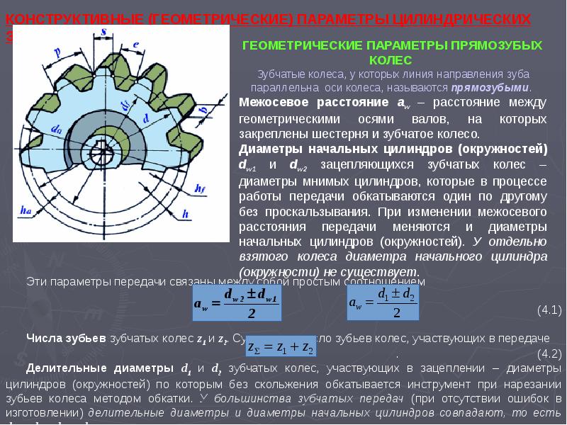 Расчет и проектирование зубчатой передачи презентация